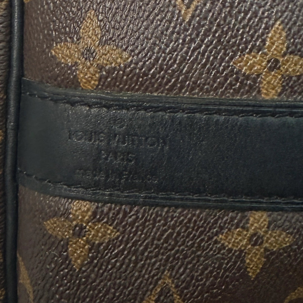 Louis Vuitton Keepall 55 Reisetasche mit Schulterriemen Braun / gut Louis Vuitton