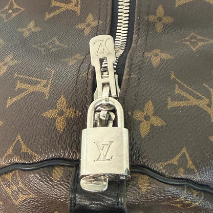 Louis Vuitton Keepall 55 Reisetasche mit Schulterriemen Braun / gut Louis Vuitton