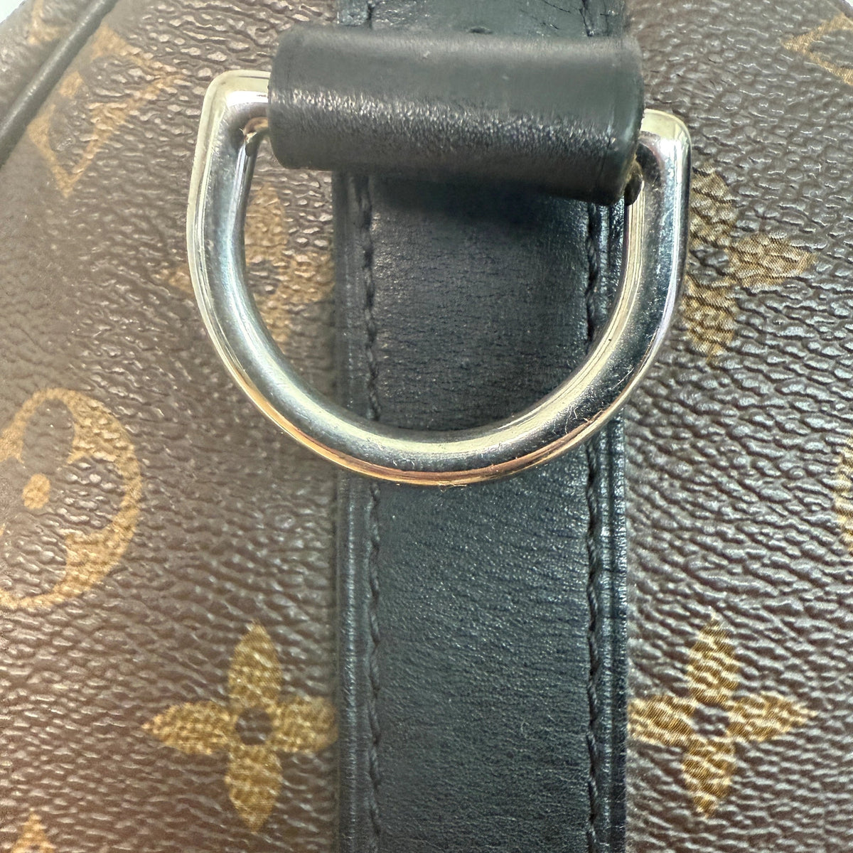 Louis Vuitton Keepall 55 Reisetasche mit Schulterriemen Braun / gut Louis Vuitton