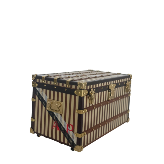 Louis Vuitton Malle Courrier 1888 Trunk Briefbeschwerer Braun M99729 / sehr gut Louis Vuitton