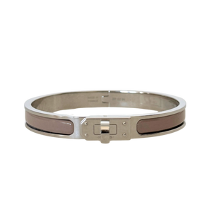 Hermès Mini Clic Kelly Armband Marron Glacé
