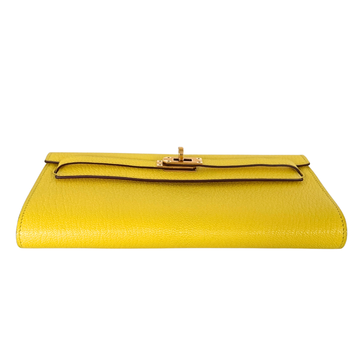 Hermès Kelly To Go Jaune Citron Fullset / neuwertig Hermès