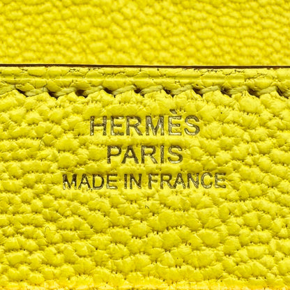 Hermès Kelly To Go Jaune Citron Fullset / neuwertig Hermès