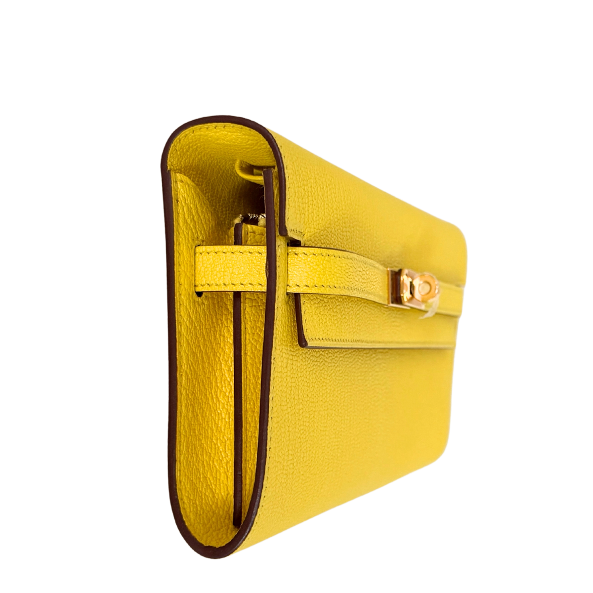 Hermès Kelly To Go Jaune Citron Fullset / neuwertig Hermès