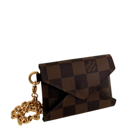 Louis Vuitton Kirigami Halskette Damier Ebene Braun / sehr gut Louis Vuitton