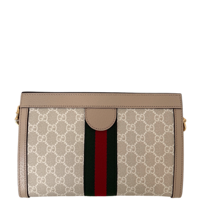 Gucci Ophidia GG Kleine Schultertasche Beige / neuwertig Gucci