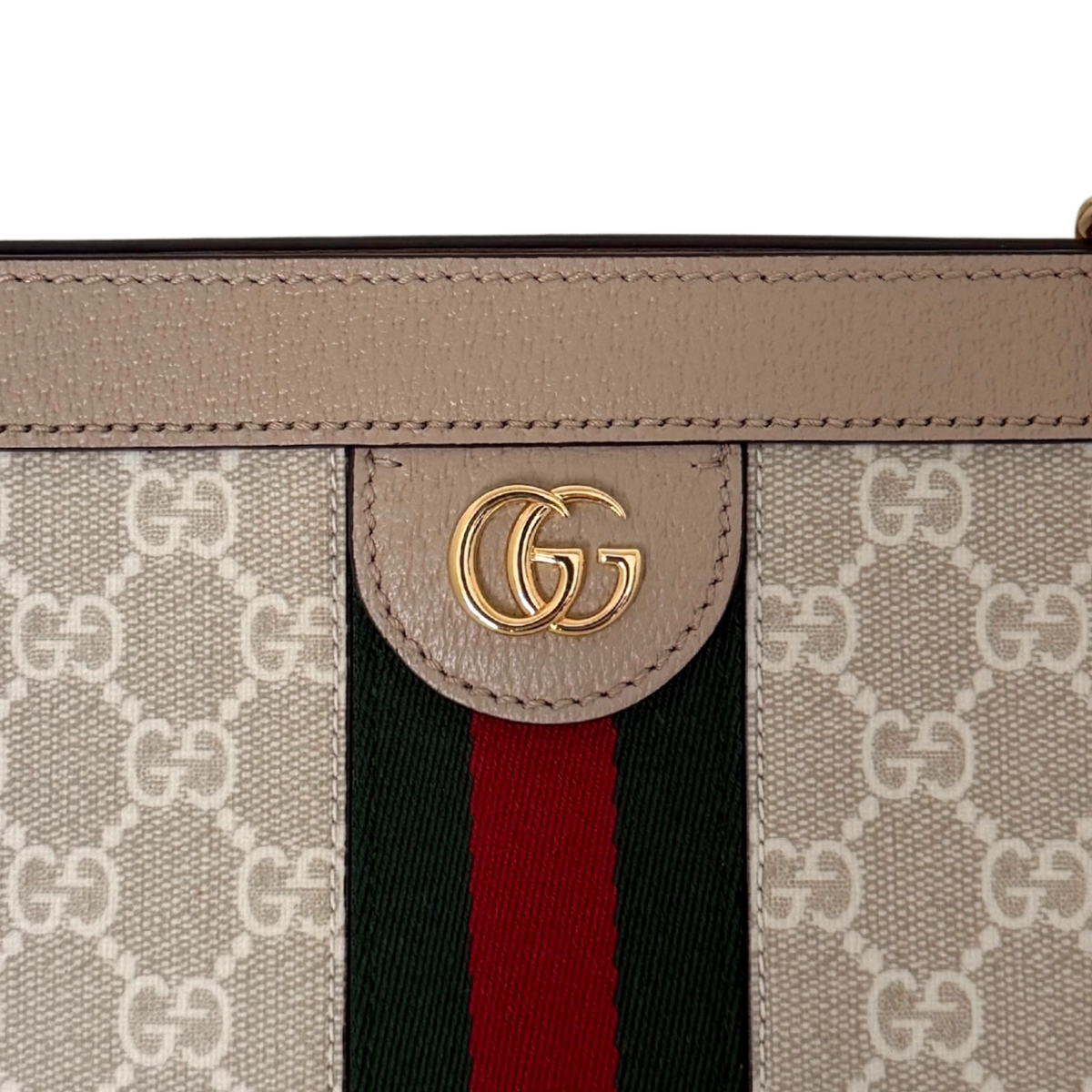 Gucci Ophidia GG Kleine Schultertasche Beige / neuwertig Gucci