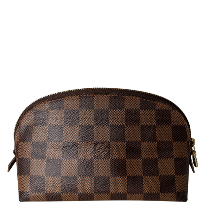 Louis Vuitton Cosmetic Pouch PM Damier Ebene / gut Louis Vuitton