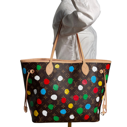 Louis Vuitton x Yayoi Kusama Neverfull MM Bruin