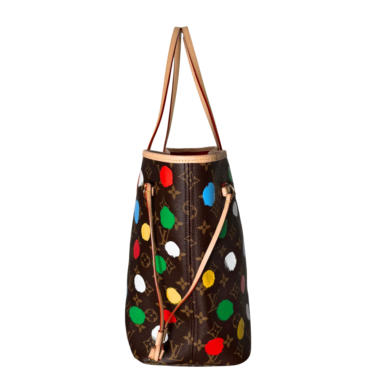Louis Vuitton x Yayoi Kusama Neverfull MM Bruin