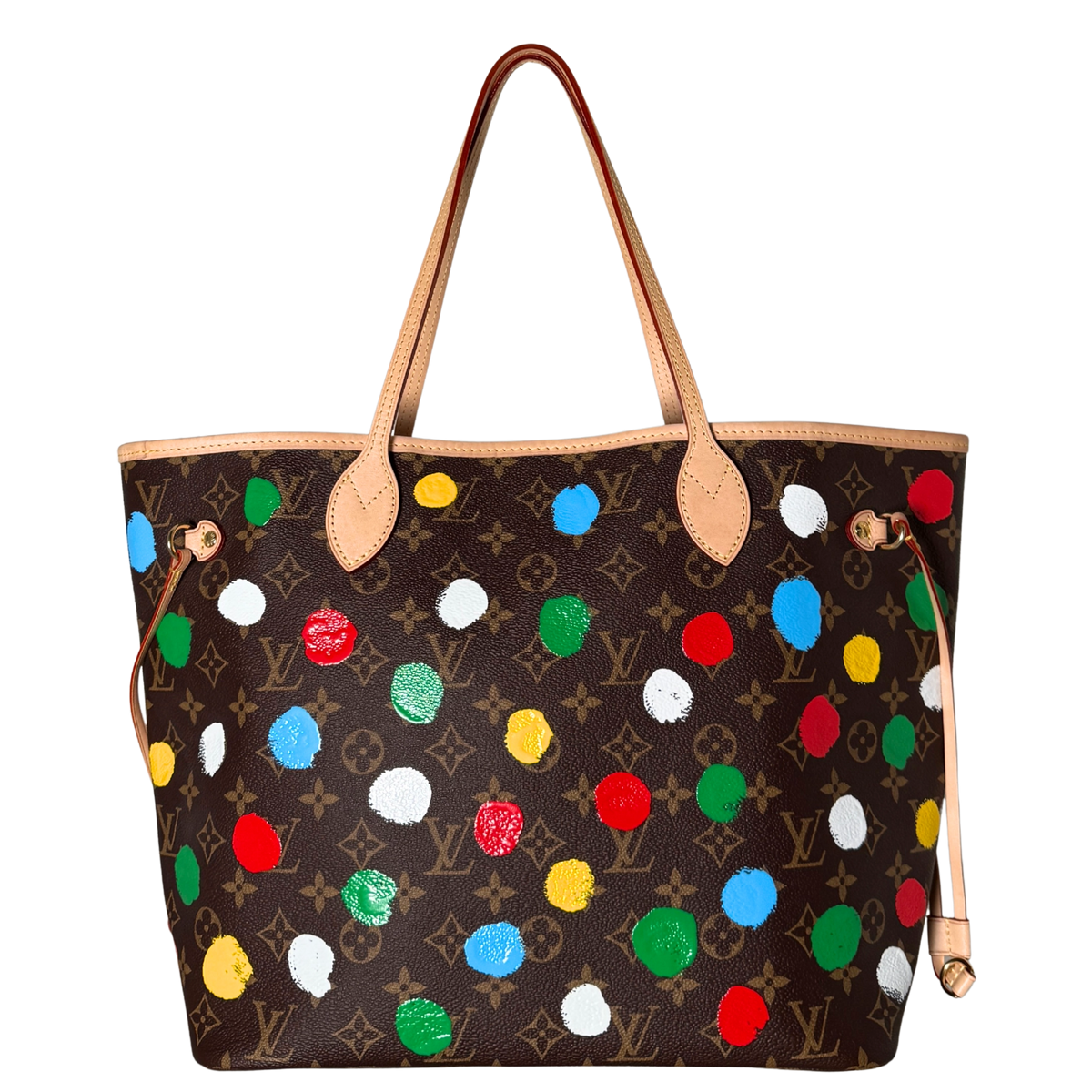 Louis Vuitton x Yayoi Kusama Neverfull MM Bruin