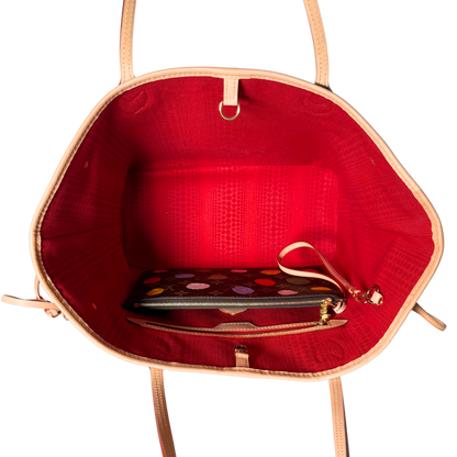 Louis Vuitton x Yayoi Kusama Neverfull MM Bruin