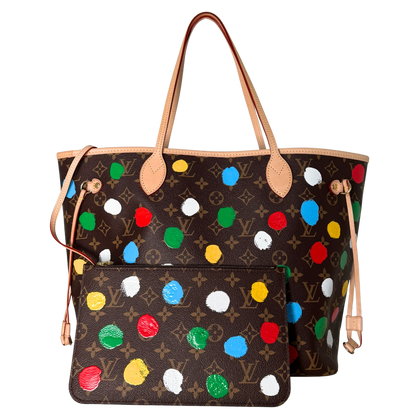 Louis Vuitton x Yayoi Kusama Neverfull MM Bruin