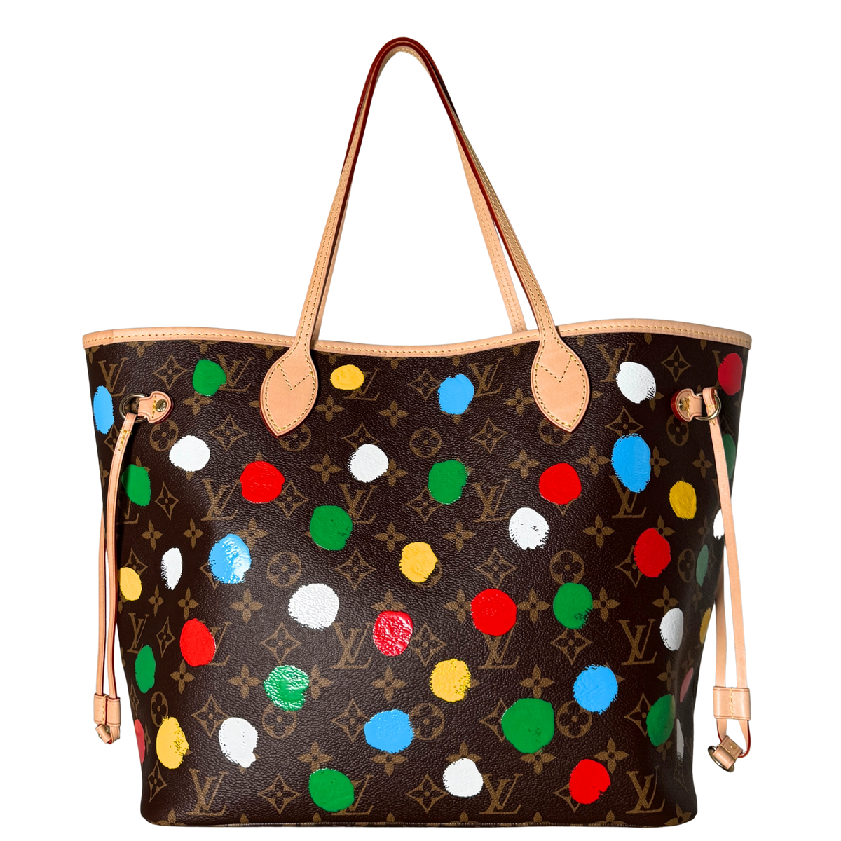 Louis Vuitton x Yayoi Kusama Neverfull MM Bruin