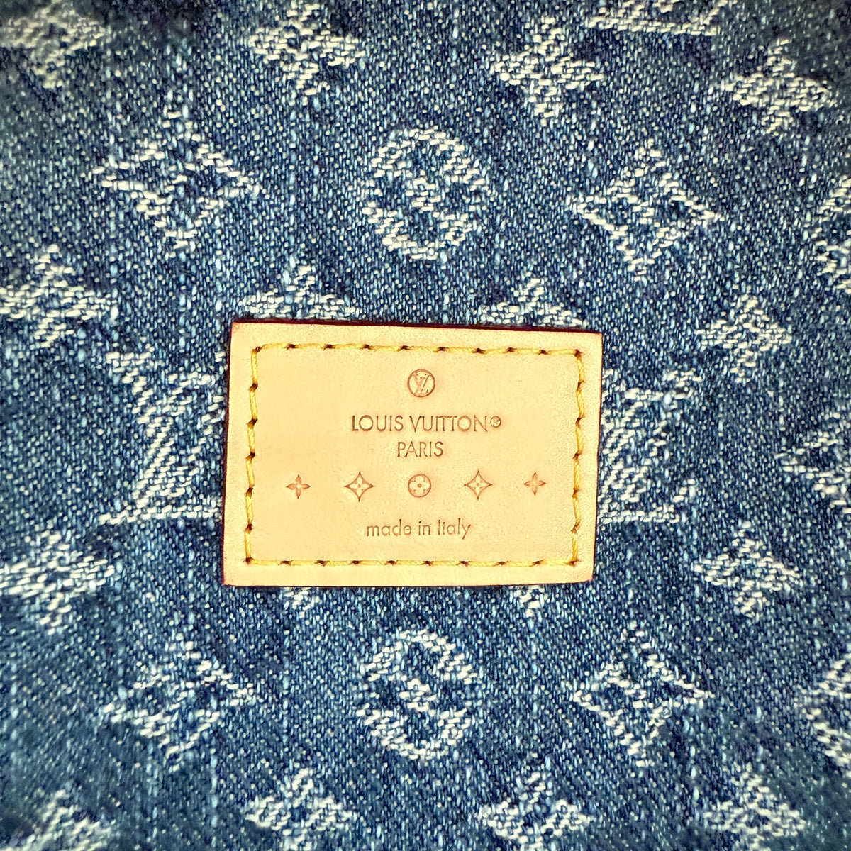 Louis Vuitton High Rise Monogram Denim M46837 Blau Fullset / neuwertig Louis Vuitton