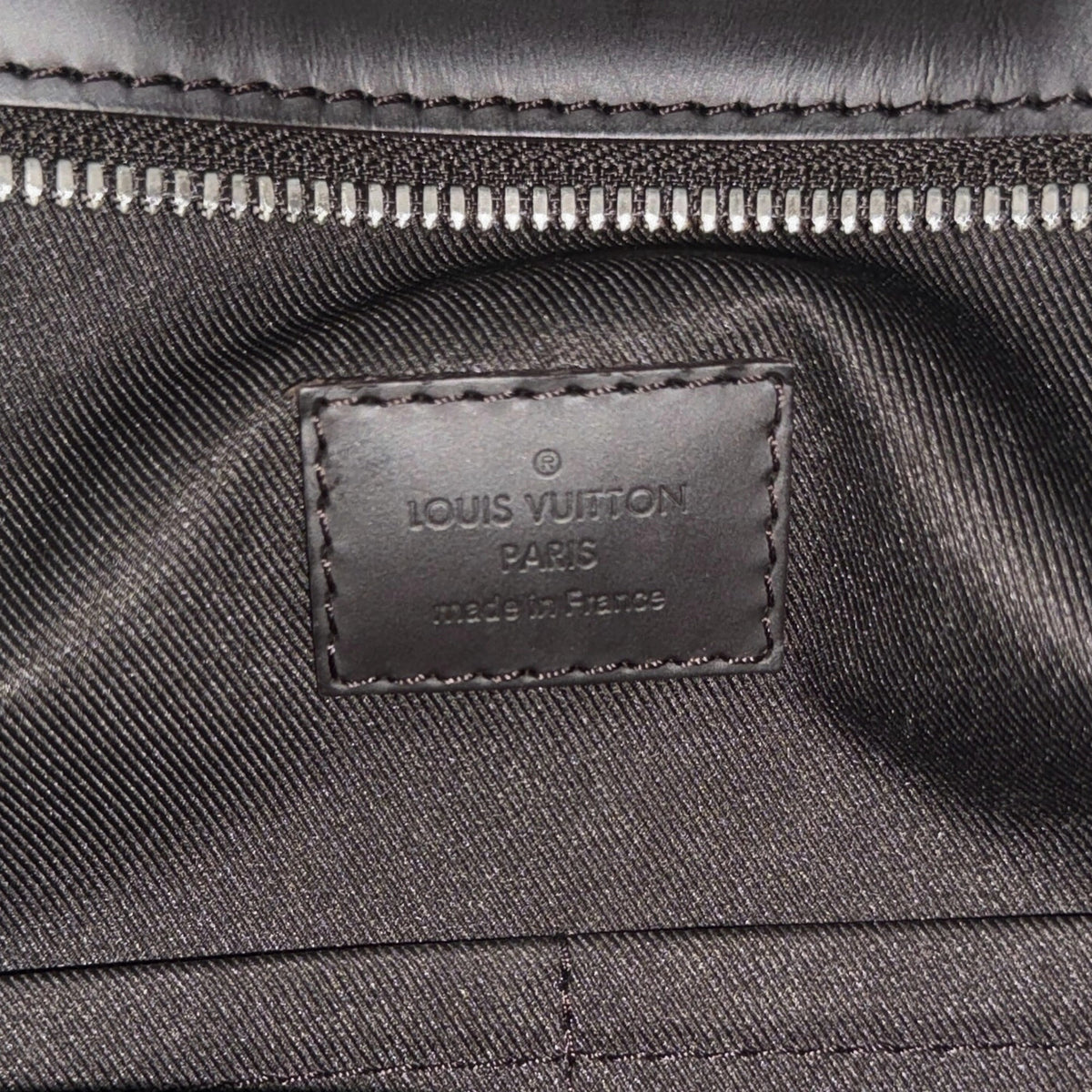 Louis Vuitton Damier Ebene Jake Tote Bag N41559 Braun / sehr gut Louis Vuitton