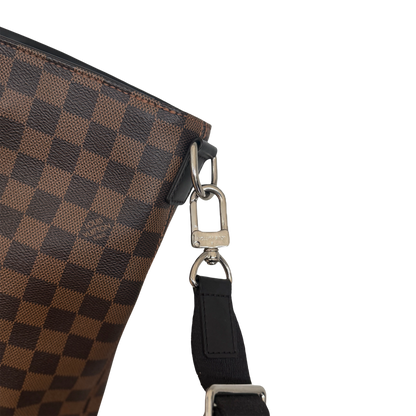 Louis Vuitton Damier Ebene Jake Tote Bag N41559 Braun / sehr gut Louis Vuitton