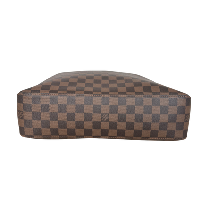 Louis Vuitton Damier Ebene Jake Tote Bag N41559 Braun / sehr gut Louis Vuitton