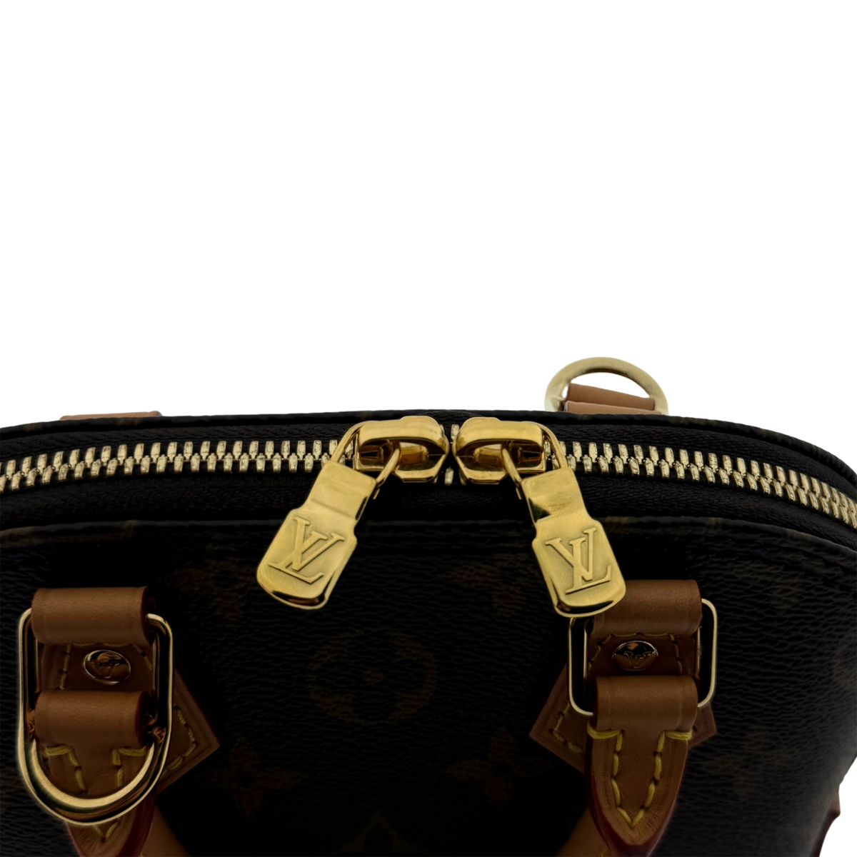 Louis Vuitton Nano Alma Monogram Canvas M82717 Braun Fullset 2025 / neuwertig Louis Vuitton