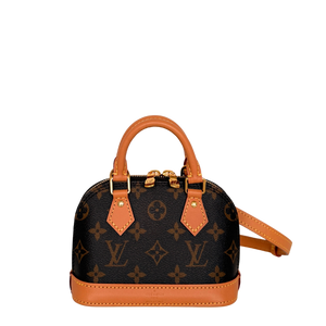 Louis Vuitton Nano Alma Monogram Canvas M82717 Bruin 2025