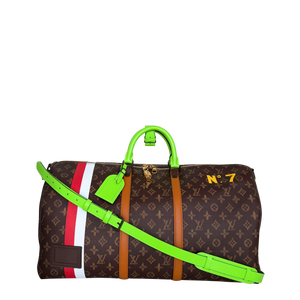 Louis Vuitton Keepall Bandoulière 55 Virgil Abloh No. 7 full set / unworn