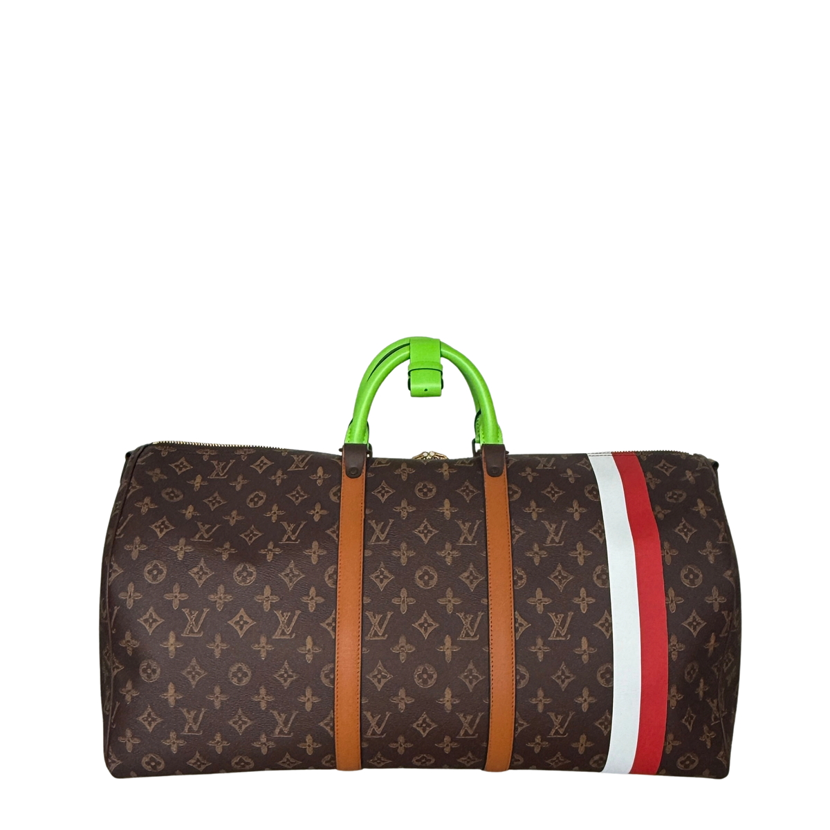 Louis Vuitton Keepall Bandoulière 55 Virgil Abloh No. 7 Fullset / ungetragen Louis Vuitton
