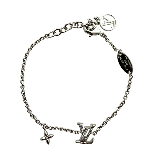 Louis Vuitton LV Iconic Bracelet Palladium Full Set / like new