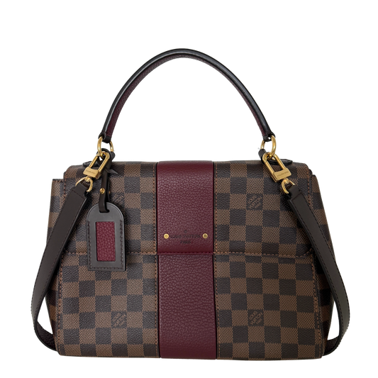 Louis Vuitton Damier Ebene Bond Street Satchel Tasche Braun / sehr gut Louis Vuitton