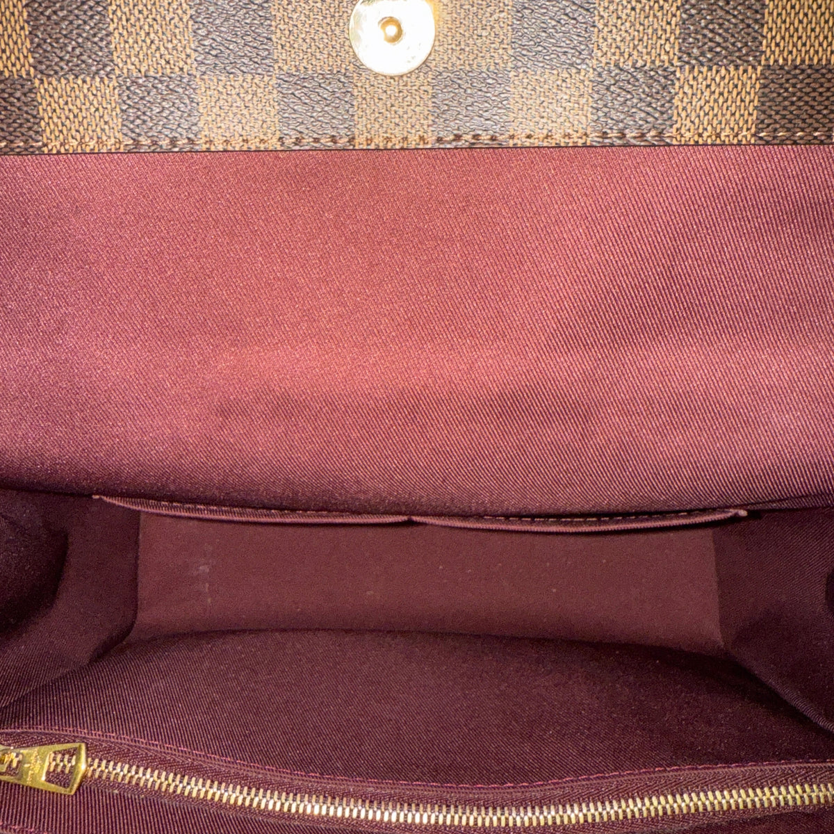 Louis Vuitton Damier Ebene Bond Street Satchel Tasche Braun / sehr gut Louis Vuitton
