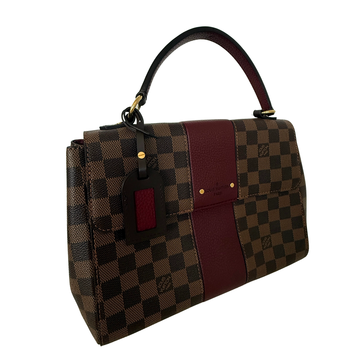 Louis Vuitton Damier Ebene Bond Street Satchel Tasche Braun / sehr gut Louis Vuitton