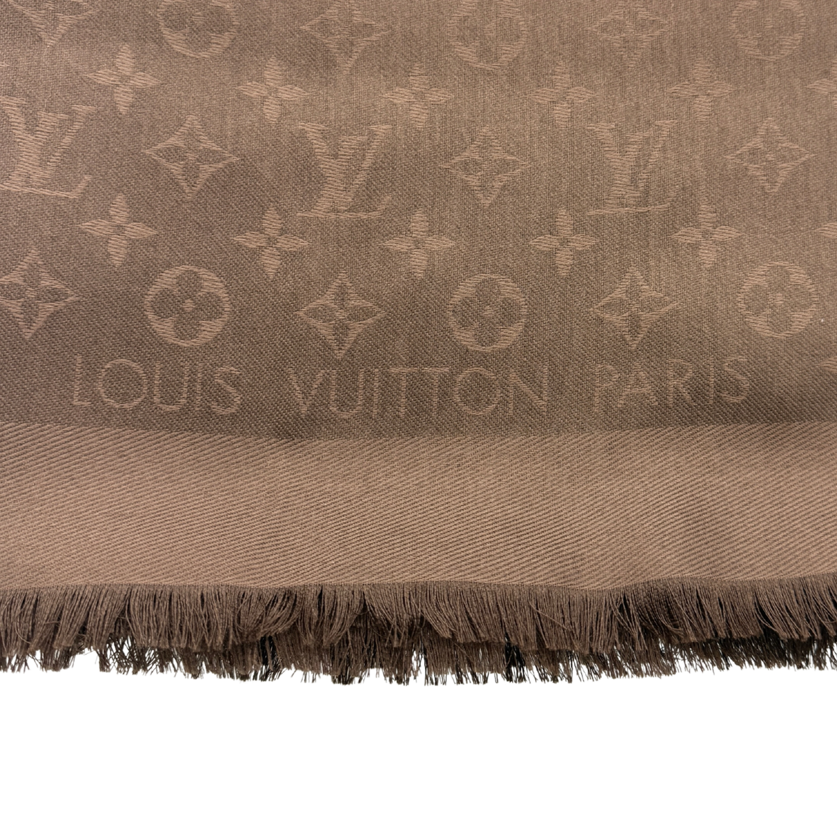 Louis Vuitton Monogram Classic Tuch Braun / sehr gut Louis Vuitton