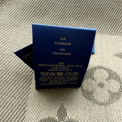 Louis Vuitton Monogram Classic Tuch Braun / sehr gut Louis Vuitton