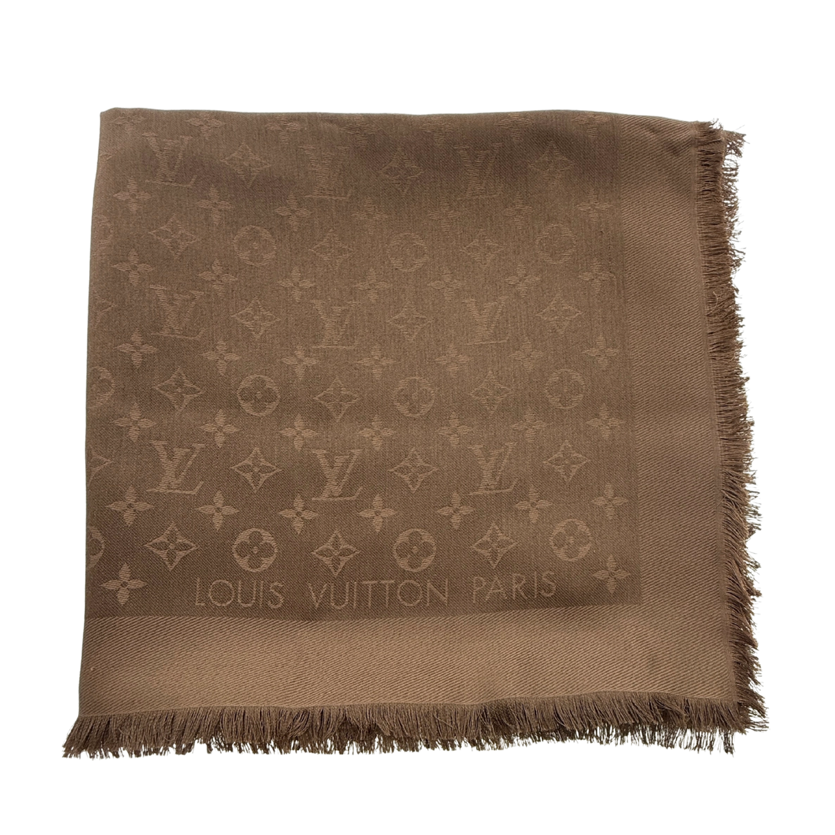 Louis Vuitton Monogram Classic Tuch Braun / sehr gut Louis Vuitton