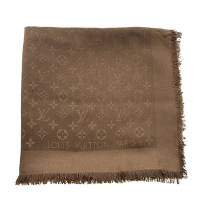 Louis Vuitton Monogram Classic Tuch Braun / sehr gut Louis Vuitton