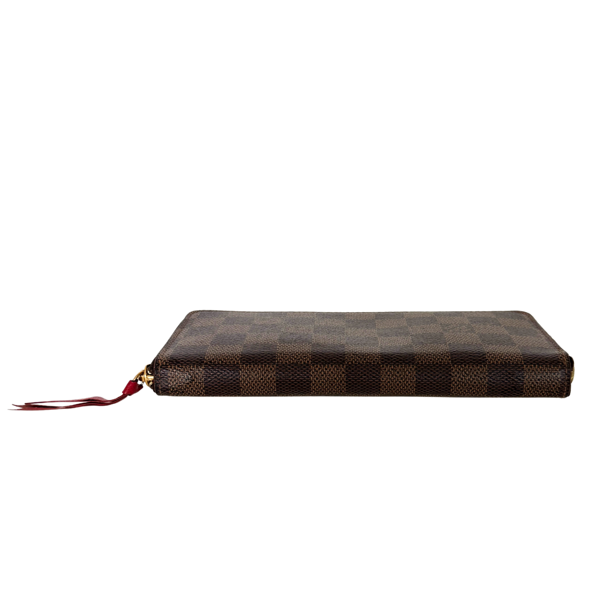 Louis Vuitton Clémence Geldbörse in Damier Ebene N60534 Braun / gut Louis Vuitton