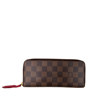 Louis Vuitton Clémence Portemonnee van Damier Ebene N60534 Bruin
