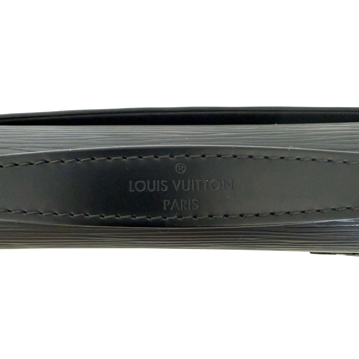 Louis Vuitton Cléry Umhängetasche aus Epi-Leder Schwarz / sehr gut Louis Vuitton
