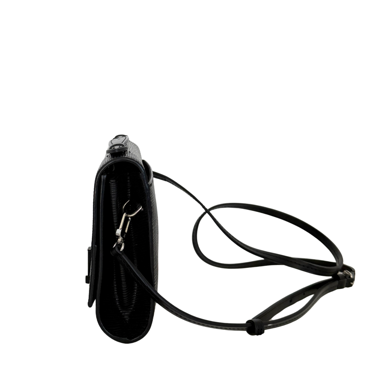 Louis Vuitton Cléry Umhängetasche aus Epi-Leder Schwarz / sehr gut Louis Vuitton