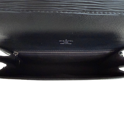 Louis Vuitton Cléry Umhängetasche aus Epi-Leder Schwarz / sehr gut Louis Vuitton