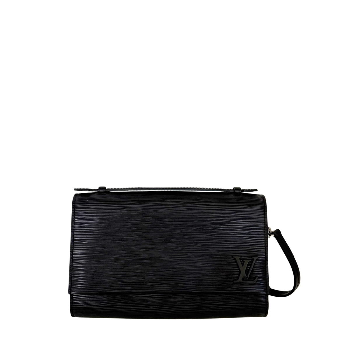 Louis Vuitton Cléry Umhängetasche aus Epi-Leder Schwarz / sehr gut Louis Vuitton