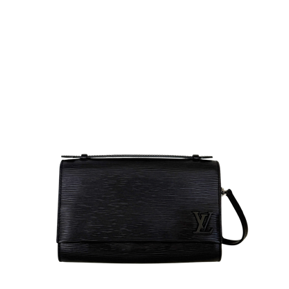 Louis Vuitton Cléry Umhängetasche aus Epi-Leder Schwarz / sehr gut Louis Vuitton