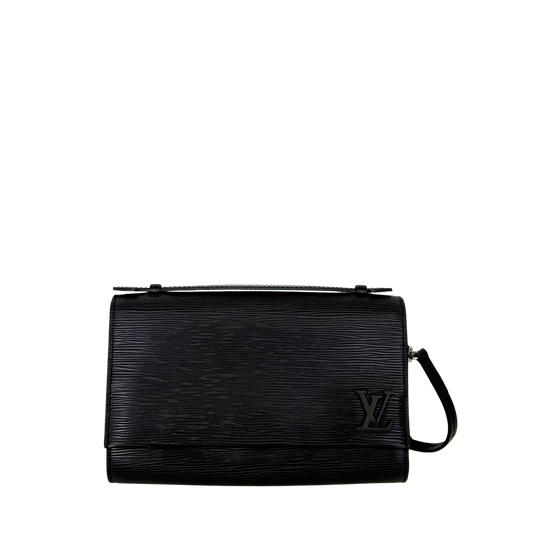Louis Vuitton Cléry Umhängetasche aus Epi-Leder Schwarz / sehr gut Louis Vuitton