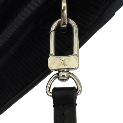 Louis Vuitton Cléry Umhängetasche aus Epi-Leder Schwarz / sehr gut Louis Vuitton