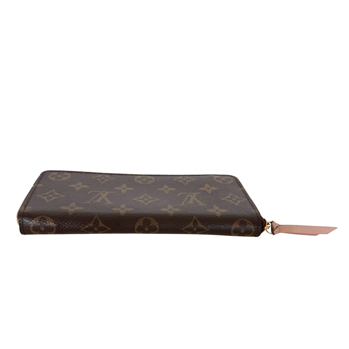 Louis Vuitton Clémence Geldbörse in Monogram Canvas M61298 Braun / gut Louis Vuitton