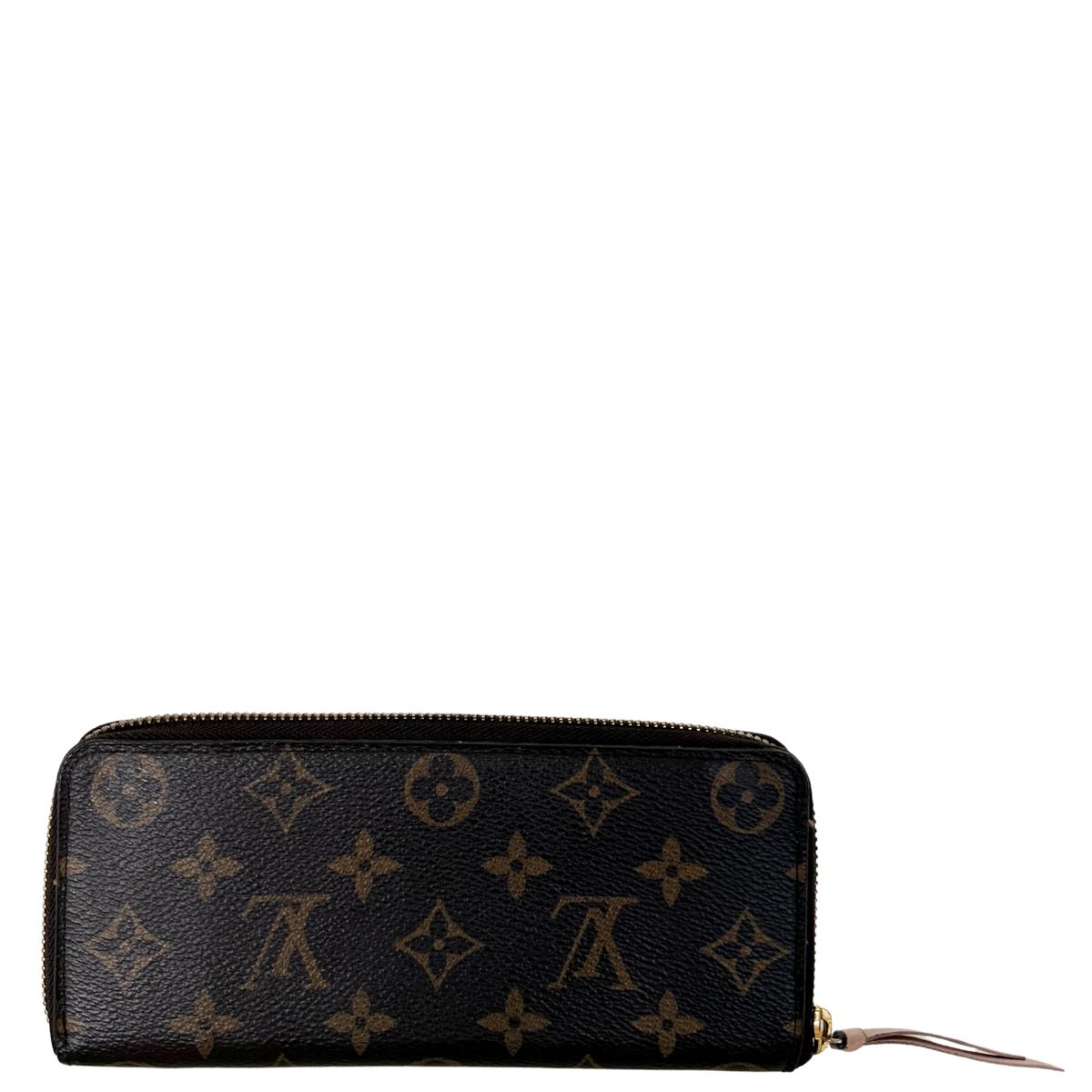 Louis Vuitton Clémence Geldbörse in Monogram Canvas M61298 Braun / gut Louis Vuitton