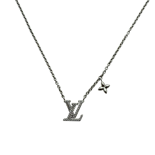Louis Vuitton LV Iconic Necklace Palladium Full Set / like new