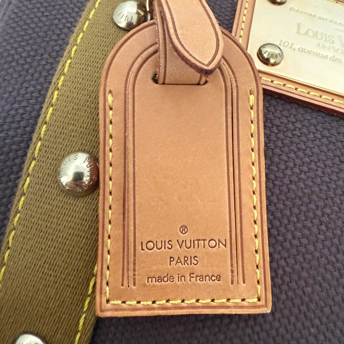 Louis Vuitton Tote Bag Antigua Cabas PM M40089 Braun / sehr gut Louis Vuitton