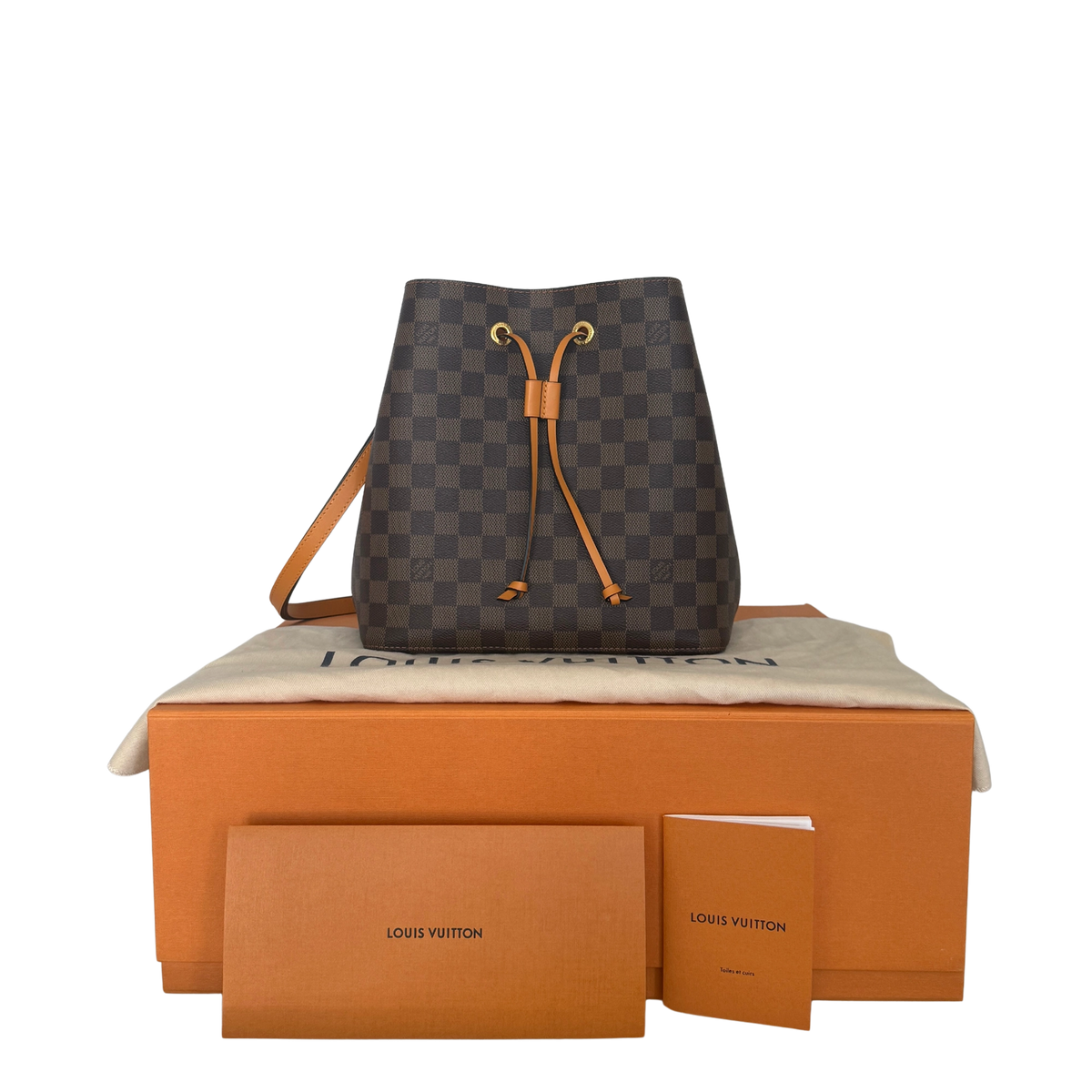 Louis Vuitton NéoNoé Damier EbeneMM Braun  N40213 / neuwertig Louis Vuitton