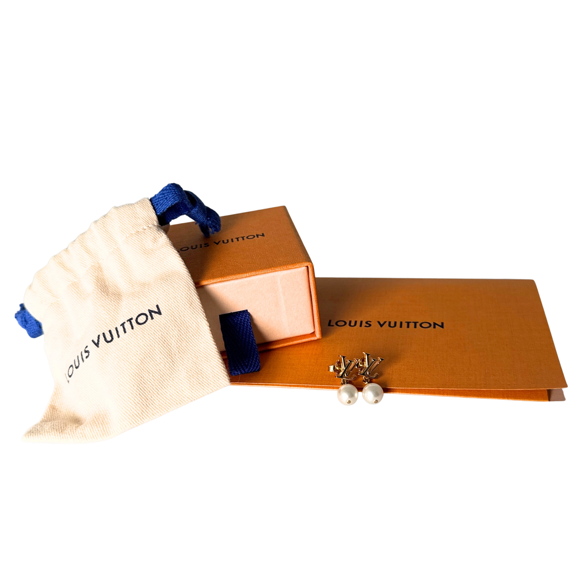 Louis Vuitton LV Iconic Louisa Oorbellen Goud