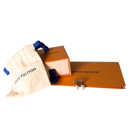 Louis Vuitton LV Iconic Louisa Oorbellen Goud